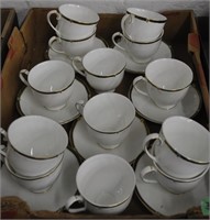 13  Wedgwood  cups & saucers