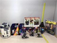 Assorted Star Wars collectibles some NIB.