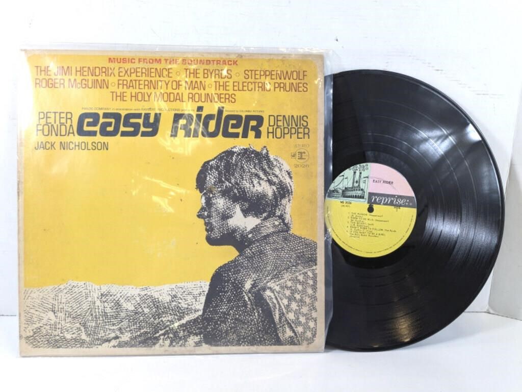 GUC Easy Rider Original Soundtrack Vinyl Record