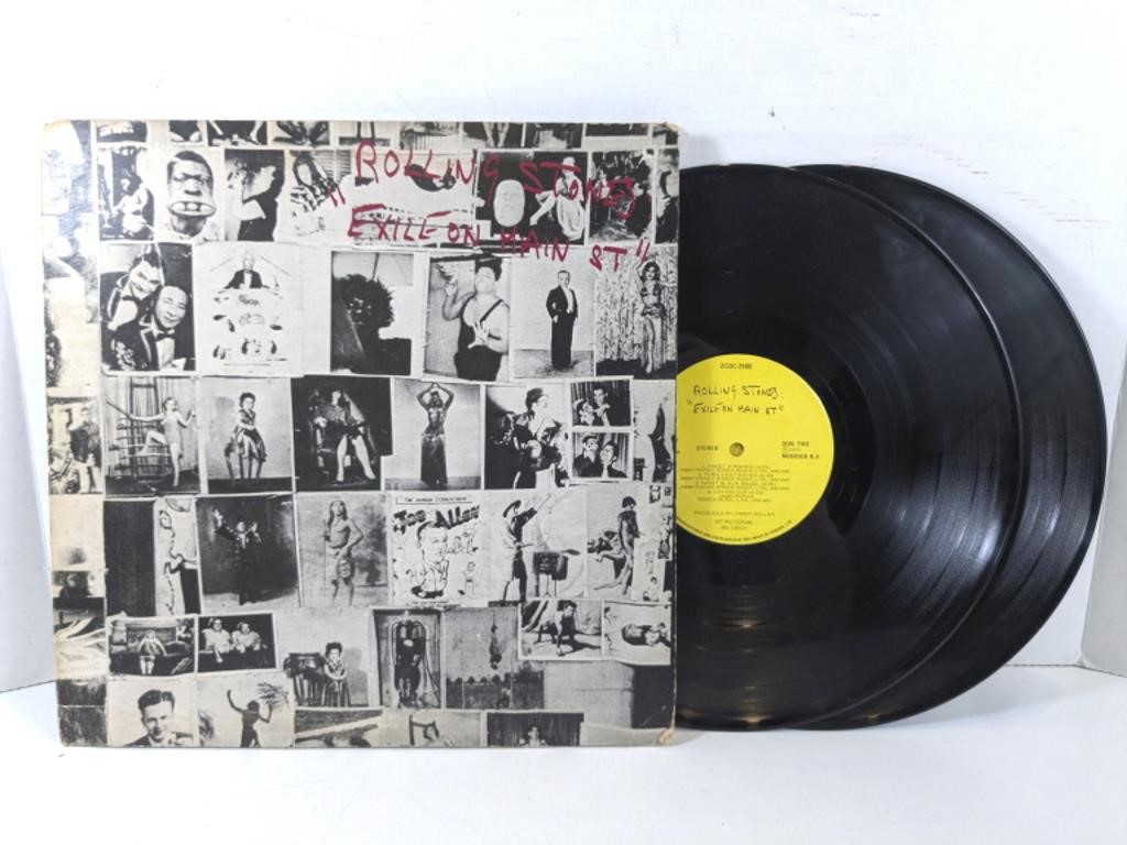 GUC Rolling Stones "Exile On Main St" Vinyl Record