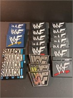 WWF WRESTLING ACTON FIGURE STANDS