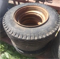 (6) Mobile Home Wheels & Tires
