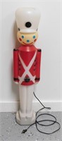 * Retro Blow Mold Christmas Soldier