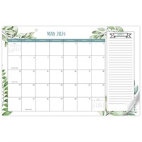 Aesthetic 2024-2025 Desk Calendar - Runs From Janu