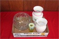 Box Misc Vases, Glass Bowl