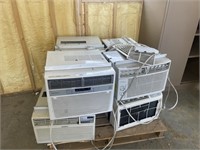 8 AIR CONDITIONERS UNKNOWN CONDITION