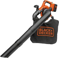 BLACK+DECKER 40V Cordless Leaf Blower Kit  120