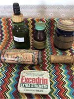 Lot of Old Medicine Tins & Bottles