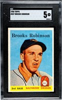 1958 Topps Brooks Robinson #307 Grade 5