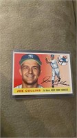 1955 Topps Joe Collins New York Yankees