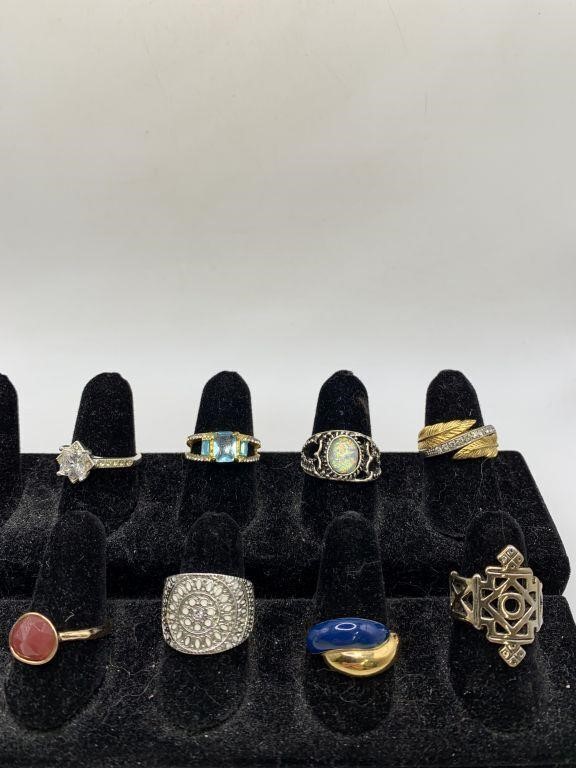 RING LOT OF 8