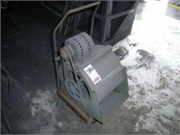 Furnace fan on cart