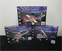 Three new totally cool toys super structures plan