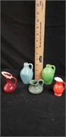 Decorative miniature pitcher's