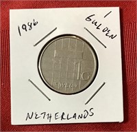 1986 Netherlands 1 Gulden