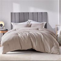 CozyLux King Size Comforter Set - 3 Pieces Warm