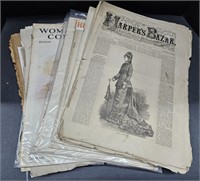 (AL) Vintage Women's Magazines Includes Harper's