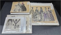 (AL) Ephemera Lot Includes Fashion Pages From