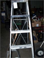Homemade ladder and a step stool