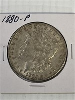 1880 Morgan Silver Dollar