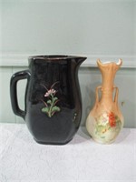decorative vase and pitcher