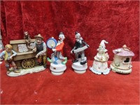 (5)Musical ceramic figures.