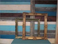 2 LRG. PICTURE FRAMES