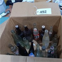 Box of Bottles - Star Brewing, Moxie, Cameron, Cok