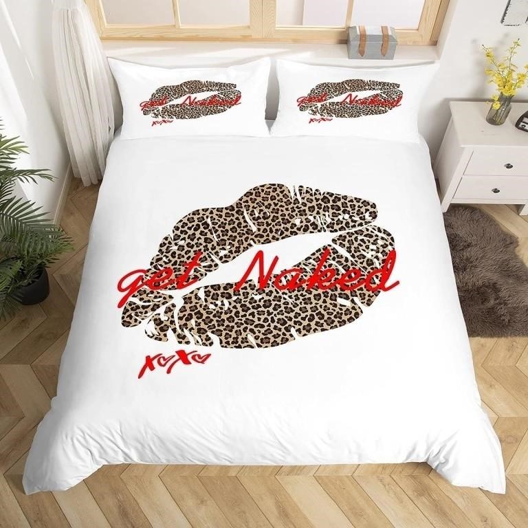 Naked Lips Bedding Set Queen