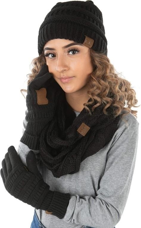 Winter Hat Scarf Set