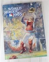 1985 World Series Program (Cardinals/Royals)