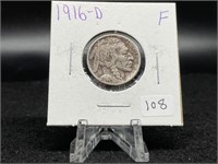 Buffalo Nickels: 1916-D