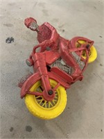 Auburn Rubber Toy Police bike