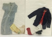 2 Hand Sewn Doll Outfits, Victory & Terry