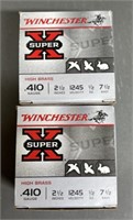 50 rnds Winchester .410ga 2 1/2" Shotshells