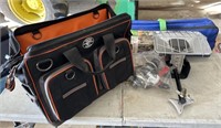 Tool Bag,Heater,Tap & Sawhorse
