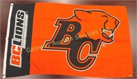 BC Lions CFL Flag 35"x60"