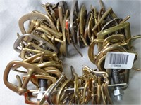 Lot of Several Brass Buckles