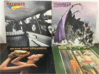 4 Mixed Vintage 12" Vinyl Albums