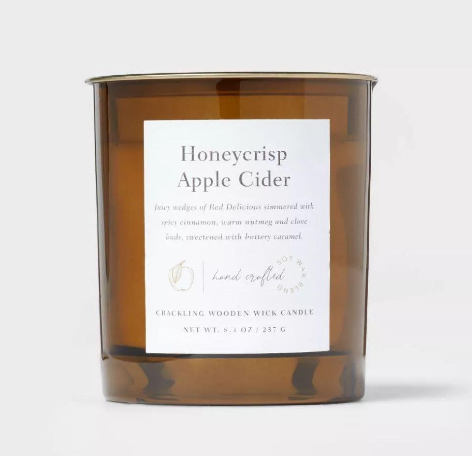 Honeycrisp Apple Cider Candle - Threshold Brand