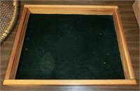 14" x 18" velvet lined display tray