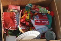 box of Christmas Items