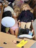 BOX OF MISC. DOLLS