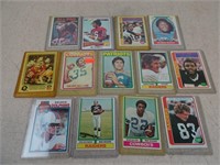 Lot of Assorted Vintage Football Cards