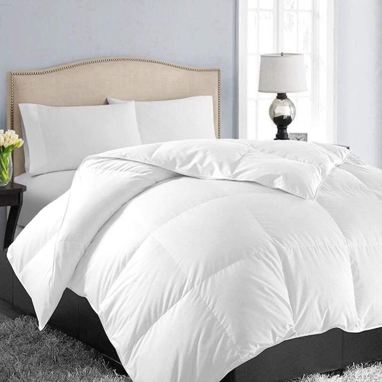 King Soft Quilted Down Alternative Comforter All