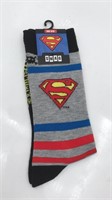 New Superman Socks Osfm