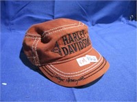harley davidson hat .