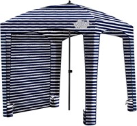 Qipi Beach Cabana 6'x6' Sailor Stripes