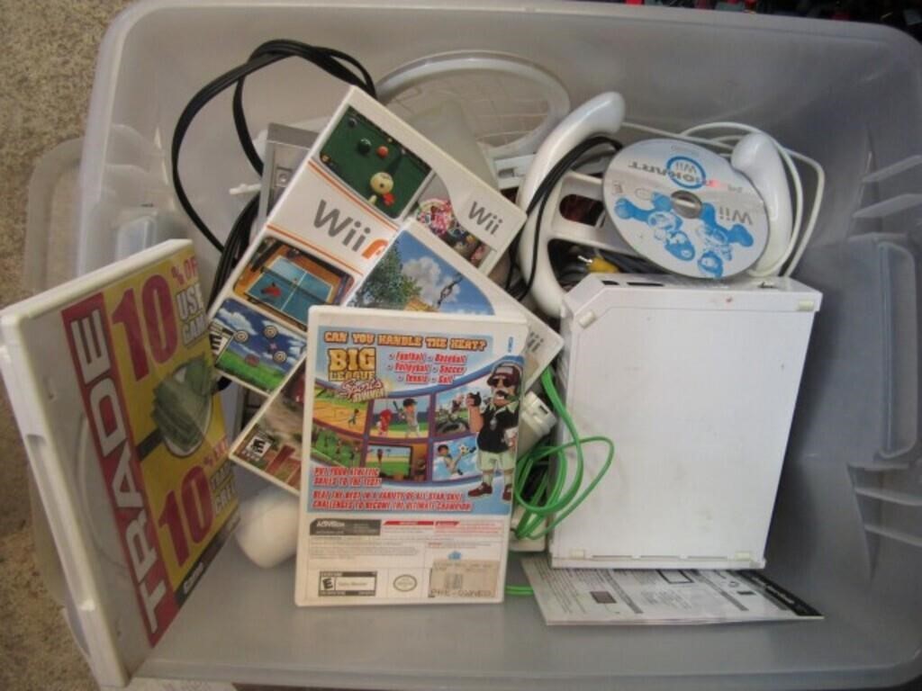 Wii VIDEO GAMES & SYSTEM