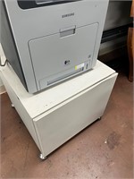 Samsung Printer with Cart and Extras untested